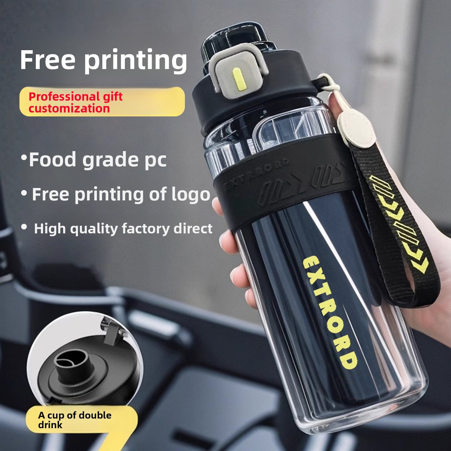 High-quality, high-temperature resistant outdoor water bottle for corporate and business events.