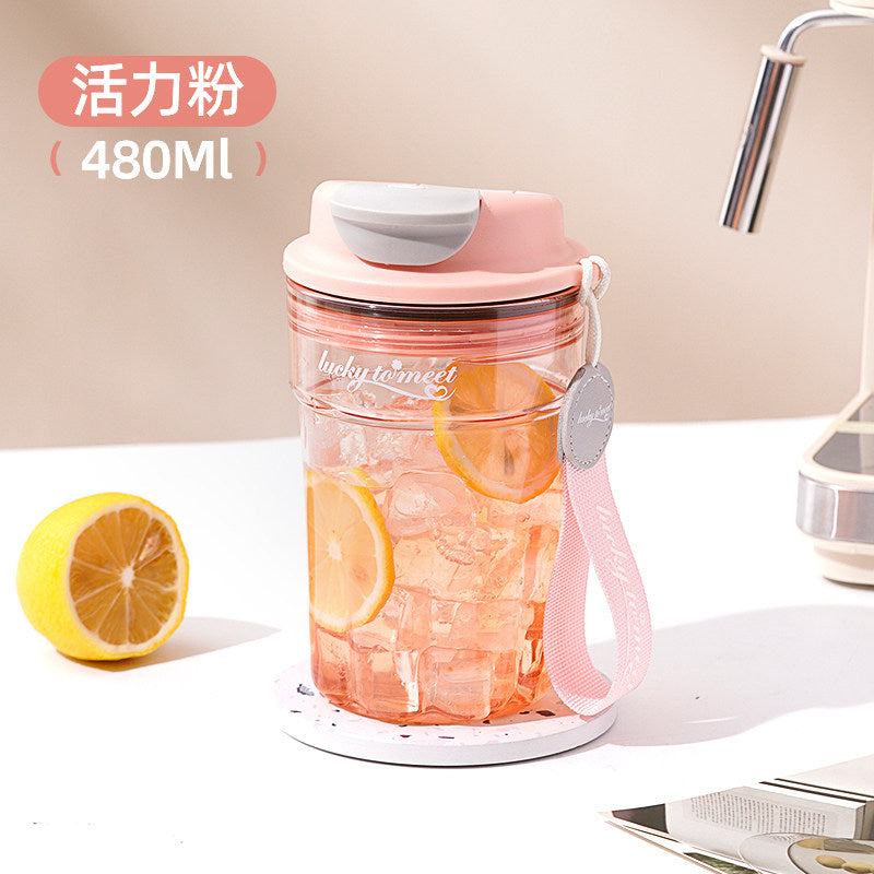 Small fresh sports male student female coffee cup portable tea cup