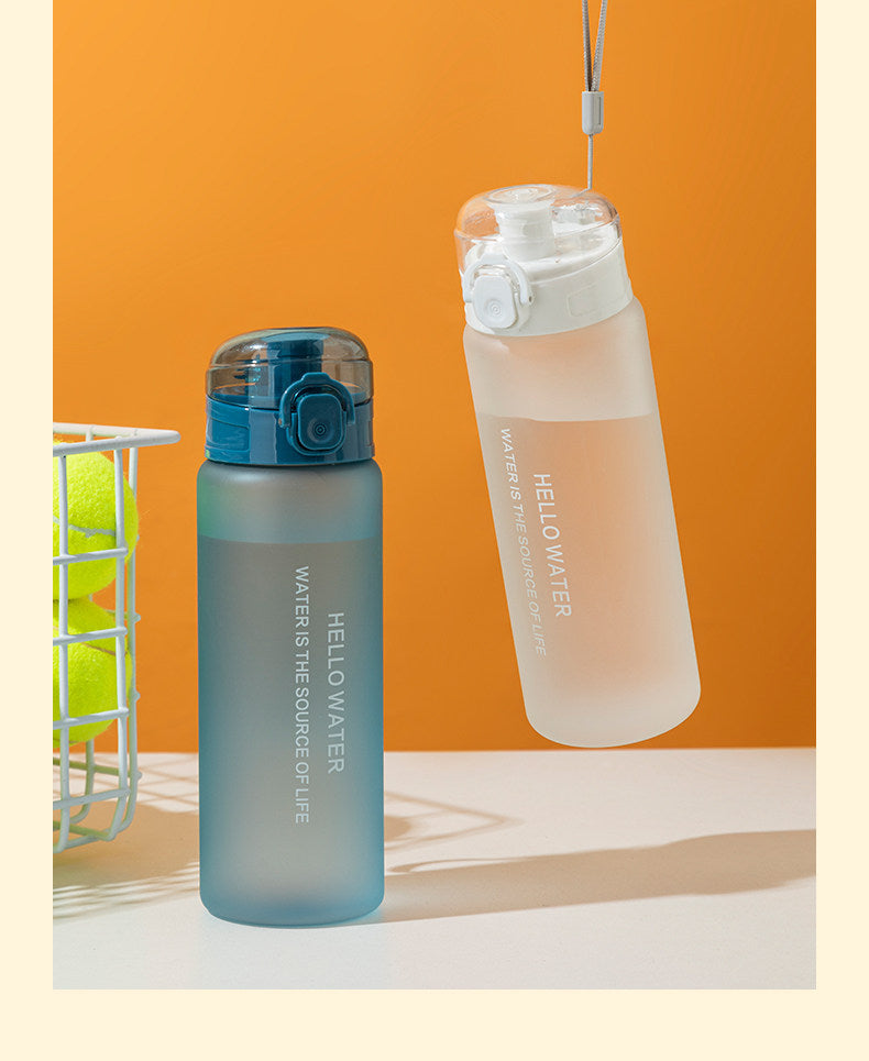 Summer large-capacity plastic water cup sports fitness kettle anti-drop giveaway gift cup